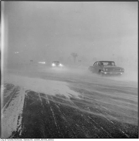Totally safe driving conditions, 1960
