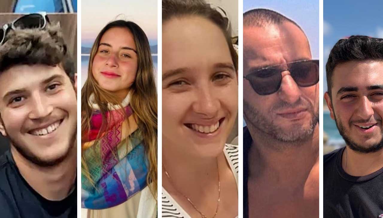 ۵ کانادایی کشته شده در فلسطین